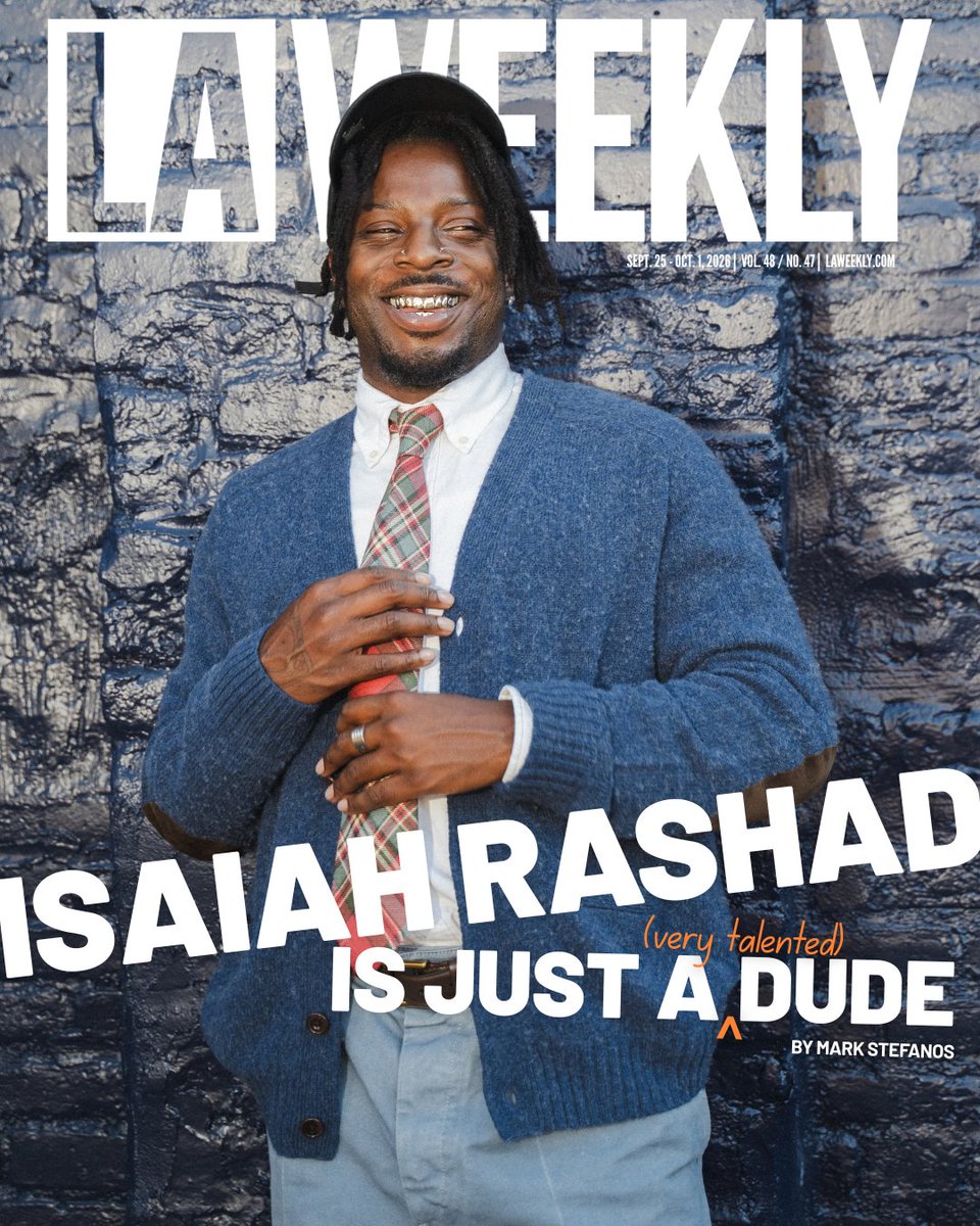 LAWeekly's tweet photo. Isaiah Rashad has spent the past decade being asked to explain who he is, where he fits and what comes next. These days, his answer is simpler: “I’m just a dude.”

In between legs touring his new album “It's Been Awful” he returns to Los Angeles for The Anniversary Show at YouTube Theater, next Tuesday, Sept. 29, honoring 10 years of his studio debut “The Sun’s Tirade” and celebrating over a decade of music, growth and devoted fans.

At 35, Rashad is continuing to figure out what he’s learned along the way. He talks about the pressure of being put on a pedestal, sobriety, fatherhood, Chattanooga, Los Angeles and the role of family in keeping him grounded.

He also explains why these days he’s more interested in making a table, cooking a meal or finding somewhere with fireflies than building a mythology around himself.

https://t.co/HCvIx1ovP7