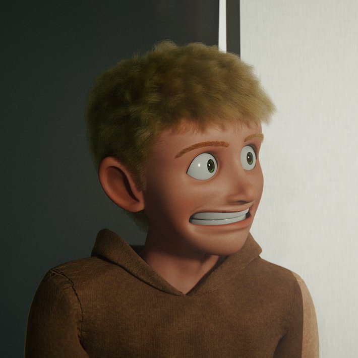 Awesome3D_'s tweet photo. Everyone keeps calling him the 67 kid but hes not so I gave him a haircut https://t.co/eFRXTuvRGi