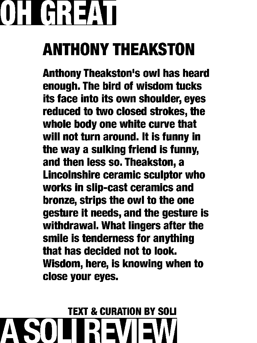 solisolsoli's tweet photo. Wisdom, too tired to look · Anthony Theakston https://t.co/vZlMgiWnhm