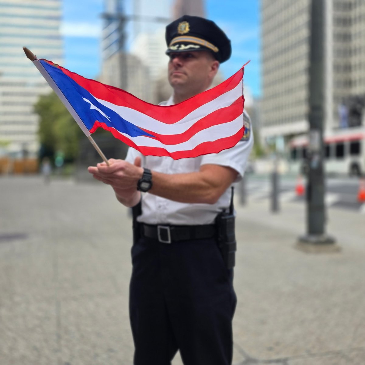 PPD25Dist's tweet photo. Spanish heritage flag raising event at City Hall @PhillyPolice @PPDAnthonyLuca https://t.co/985nCCzURw