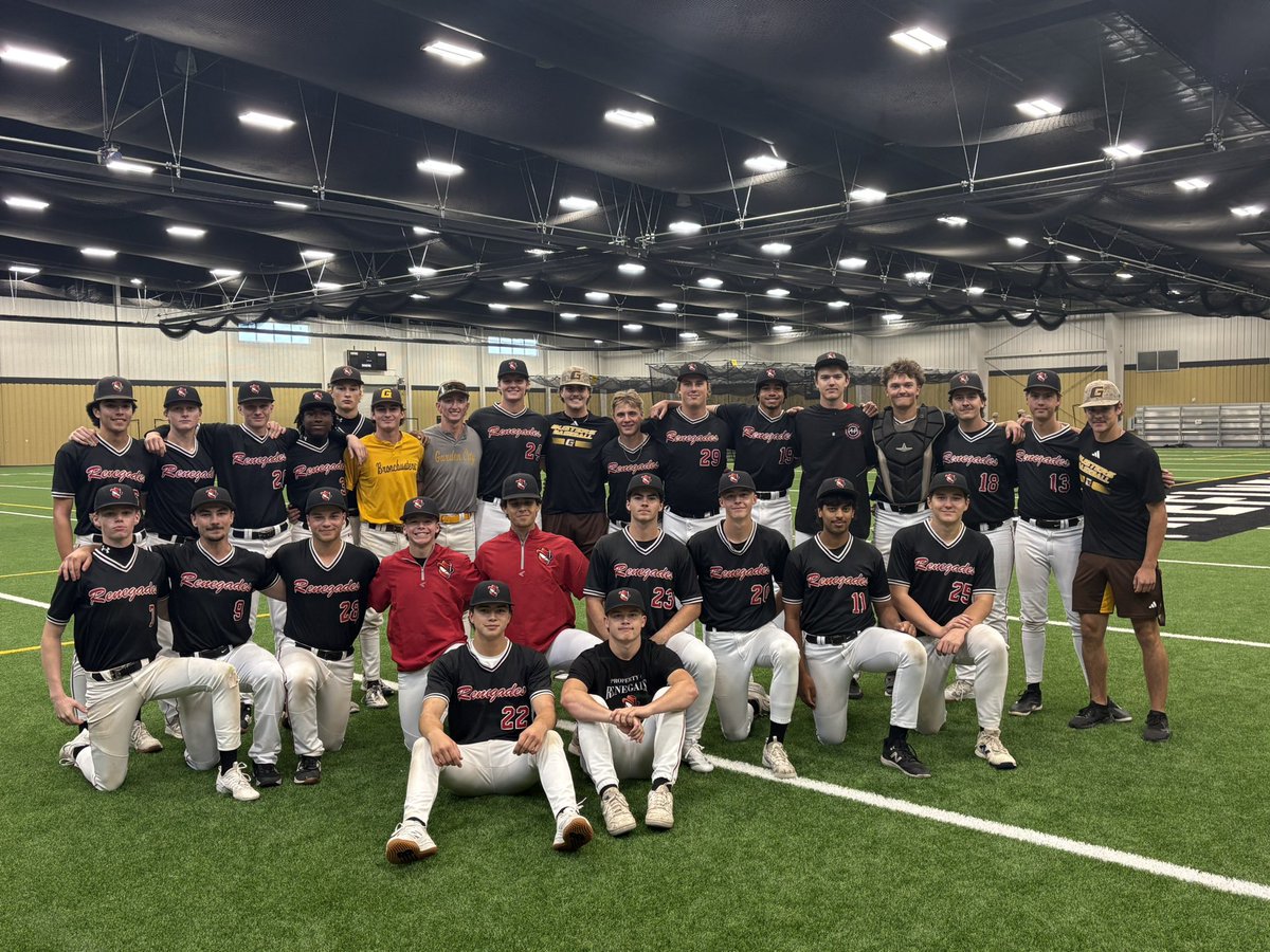 AcademyAhp's tweet photo. Thanks to Coach Oller and the rest of the staff for having us out! Always great to come to Garden City and see some familiar faces

#RenegadeBall https://t.co/EkdSgiUoB7