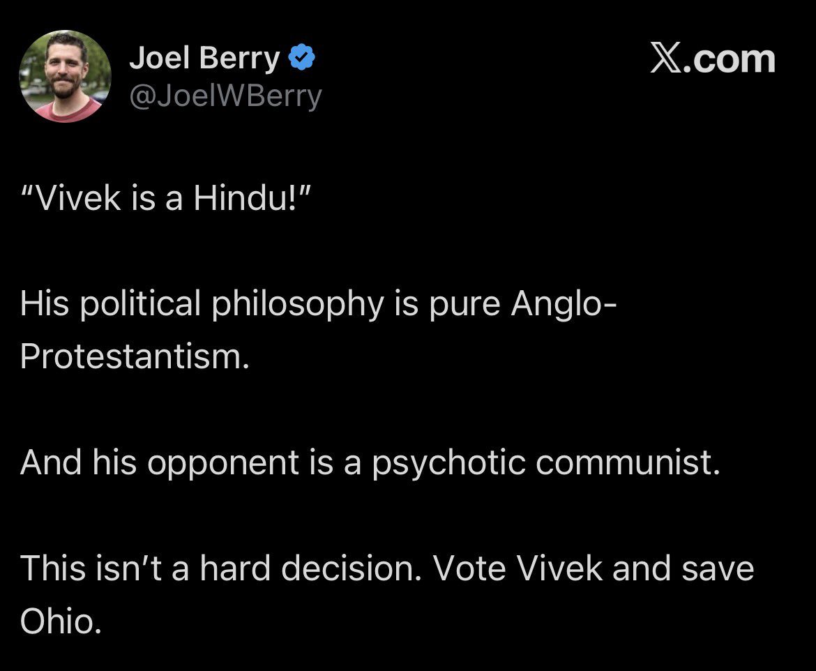 GreeneMan6's tweet photo. Everything is Paganism except for literal paganism which is actually Anglo-Protestantism https://t.co/ruw6wb2YH7