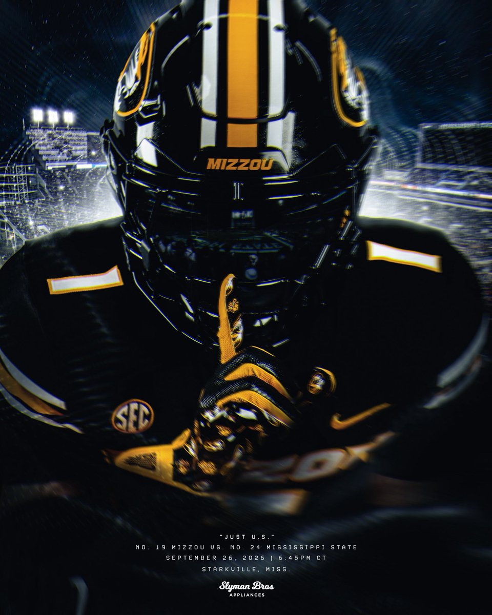 MizzouFootball's tweet photo. Just U.S. https://t.co/YrvNt8pjbZ
