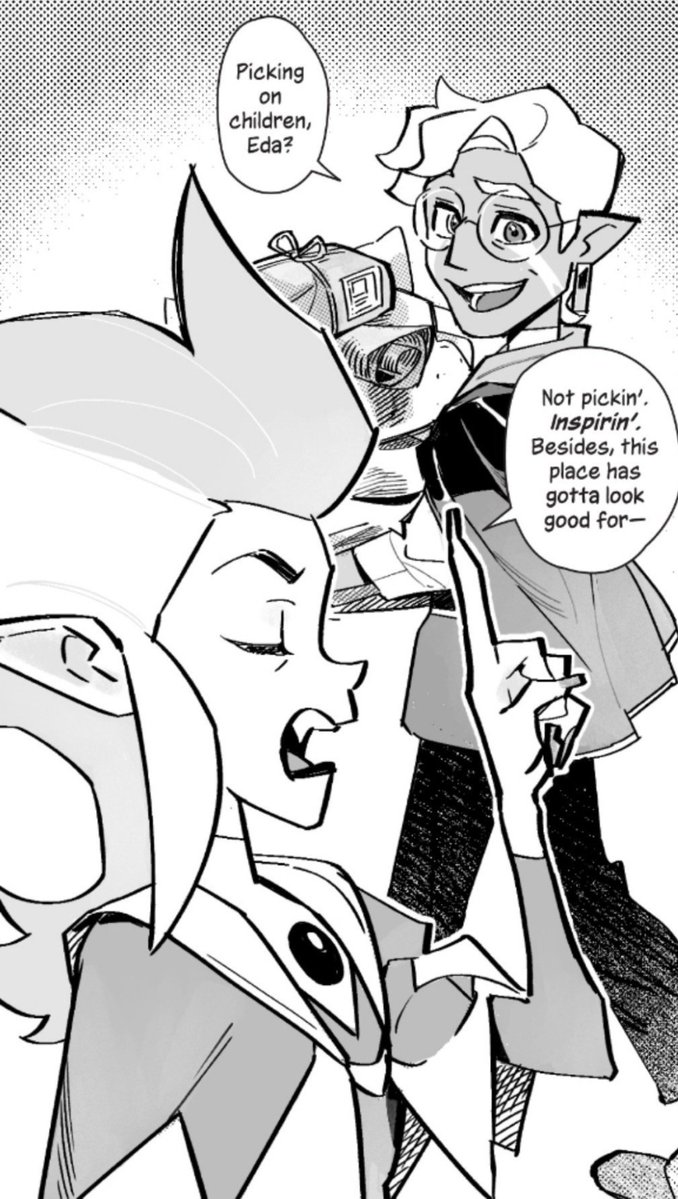 astrohowler's tweet photo. NEW HUNTER &amp; WILLOW LOOKS IN THE TOH PREVIEW IM SO EXCKTED OH MY GOF
AND RAEDA???? IM JUMPIMV WKTH JOY https://t.co/O0Gja6ESbu