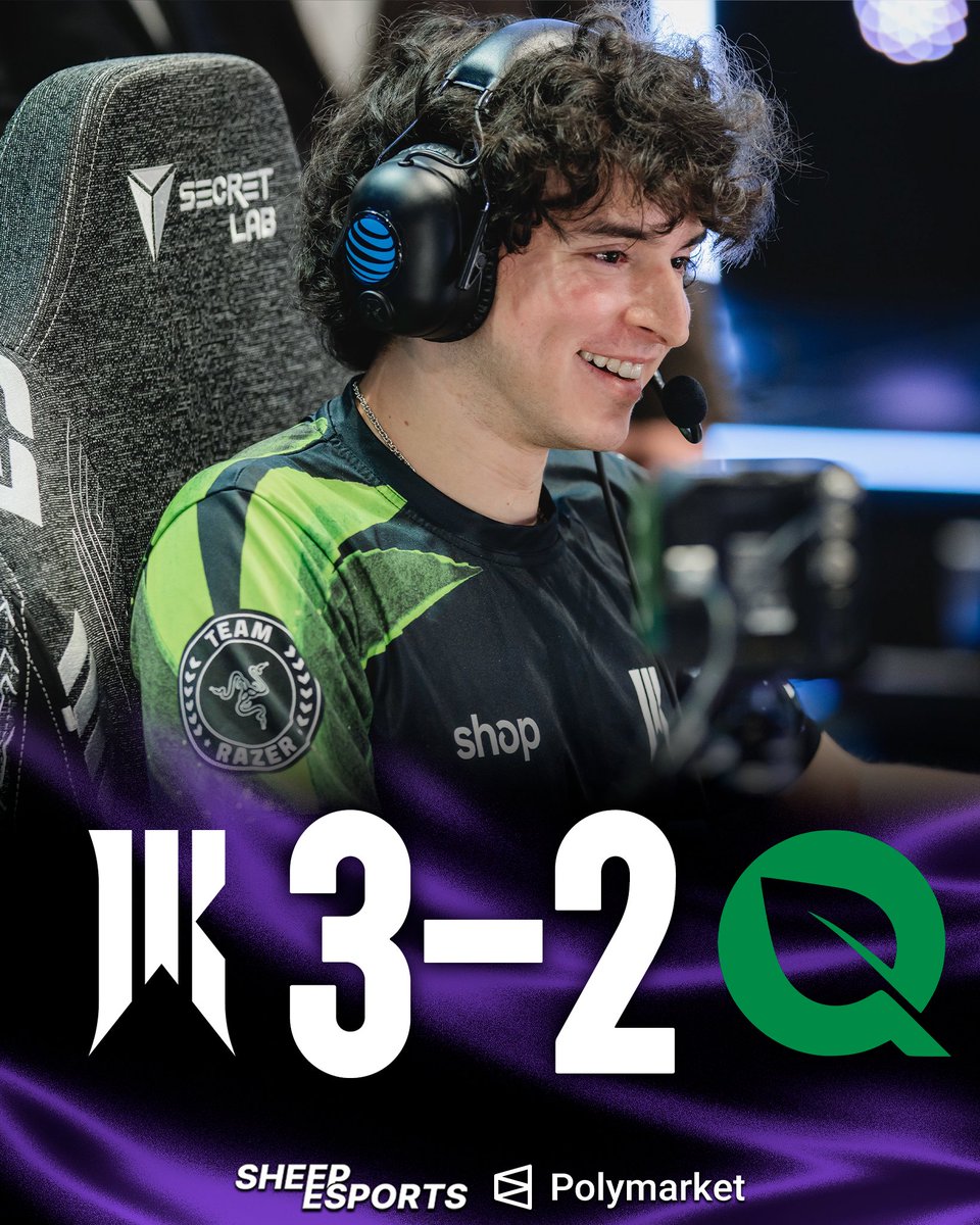 Sheep_Esports's tweet photo. SHOPIFY REBELLION 🇨🇦 KEEP THE MIRACLE RUN ALIVE! 

They defeat FlyQuest 🇺🇸 3-2 and advance in #LCS Playoffs to face LYON 🇲🇽 tomorrow for a spot at Worlds 2026! https://t.co/Oia0xYtFTe