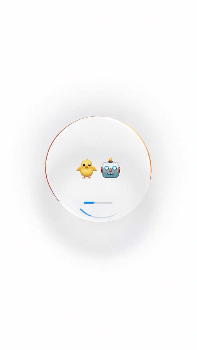 MicroDuckNVDA's tweet photo. Apple’s latest Genmoji update lets you combine emojis to create something new.

So what happens when you combine a duck with a robot?

🐥 + 🤖

MicroDuck. https://t.co/RdwV167nSW
