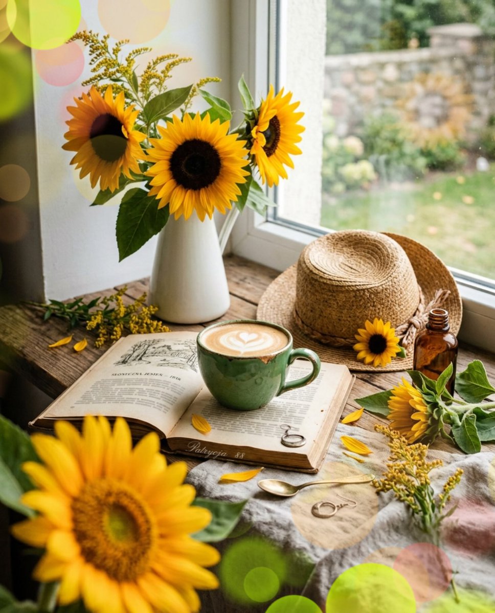 audreymitccasj's tweet photo. Yellow Sunday

A slow Sunday morning and the start of my second week of vacation. I could fill the whole house with sunflowers—they’re the ultimate symbol of summer and positive energy for me. What flowers do you love most in summer? https://t.co/c5fK89qD3M