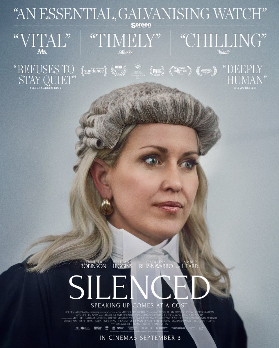 suigenerisjen's tweet photo. Silenced is out now in Australian cinemas - go along to see it this weekend to support Australian film and your local cinema  

Watch the trailer here: https://t.co/pvoSQnPuip https://t.co/y1y0htXke7