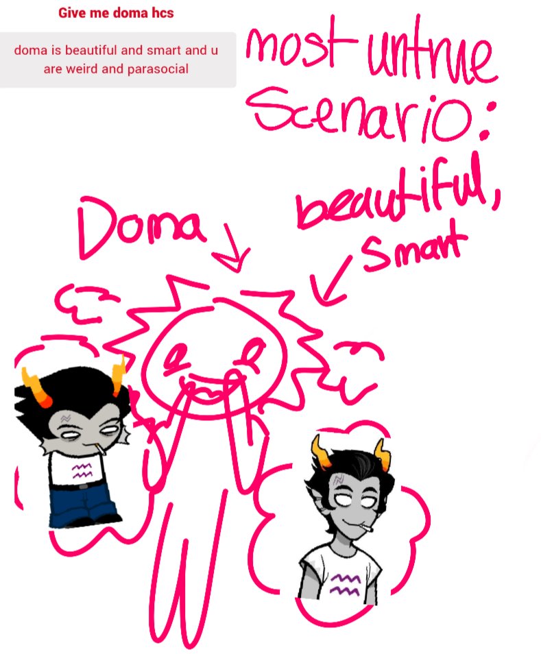 JadeHarleyTheRe's tweet photo. This inspired me to make art. #home #stuck #doma @weeklyyay I just spit out all of my water from laughing at this https://t.co/YkVMCkKKOq