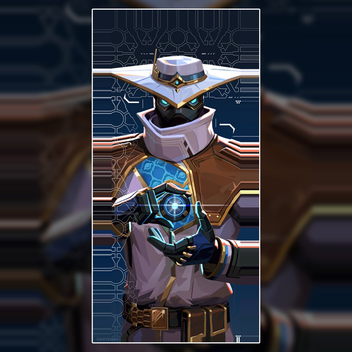 kohteihep's tweet photo. #ValorantMobile exclusive Cypher playercard! https://t.co/aLp2irDZgC