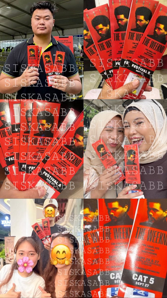 siskasabb's tweet photo. TESTI TIKET THEWEEKND��
#theweeknd
tags. wts wtb tiket theweeknd jakarta https://t.co/yZSlxzMgSL
