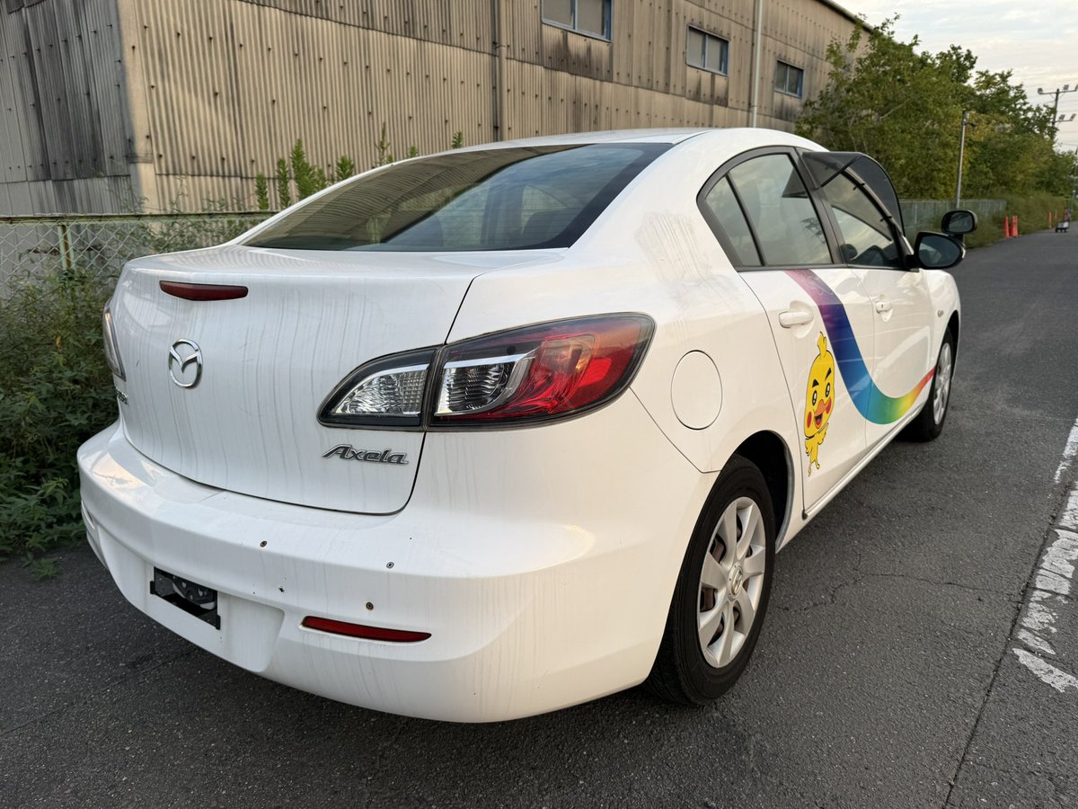 MicasaTrading's tweet photo. 5MT！アクセラ教習車 BL6FJ
15.9万キロ、機関良好！高速と山道併用で帰ってきましたがめちゃくちゃ楽しい車です。
シフトの入りやクラッチ周りも気持ち良いです。
助手席ブレーキと教官用速度計有り
プレートホルダーは欠品

このまま3ナンバー乗用登録になります。

現状20万円、車検受渡33万円にて https://t.co/89nQoRChBs