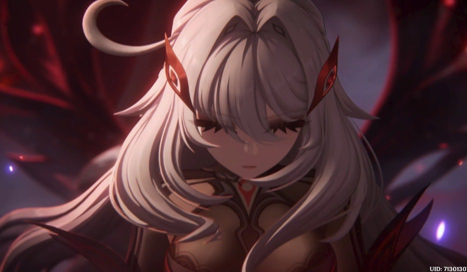 kirariwifeee's tweet photo. her eyelashes have more polygons than diluc’s whole model https://t.co/gh5B1mqSGz