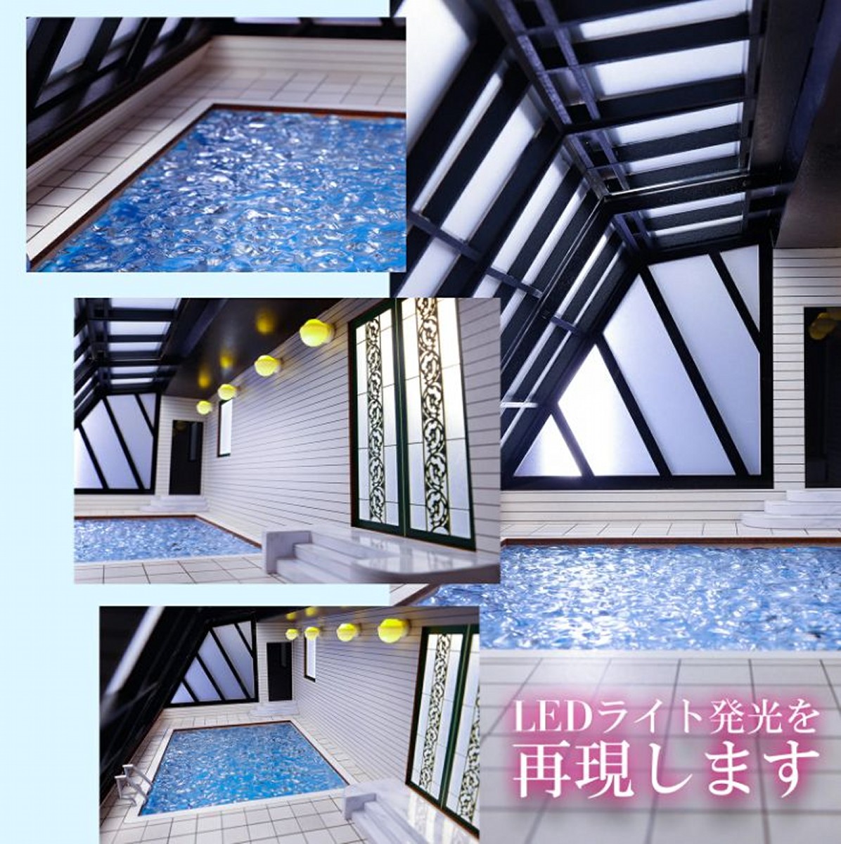 hinekurebow's tweet photo. 「例のプール1/12ミニチュア背景」発売中！ https://t.co/lab2k1TyyK https://t.co/QoQg7LLiwr