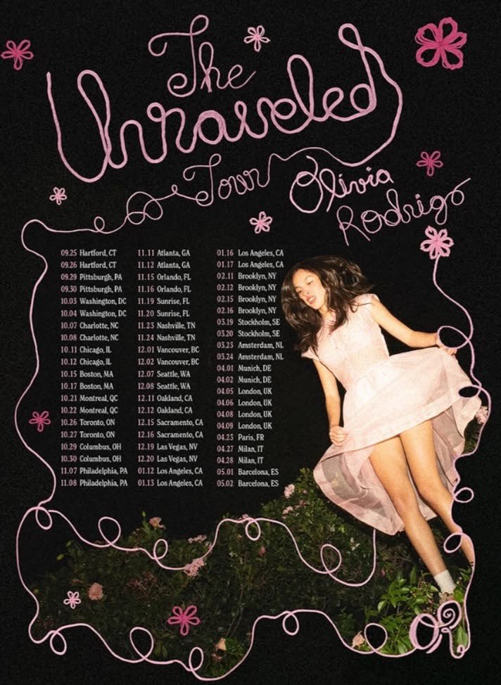 OliviaRMexico's tweet photo. 🚨SETLIST DE OLIVIA RODRIGO EN EL “UNRAVELED TOUR” https://t.co/jzhuhgcjdk