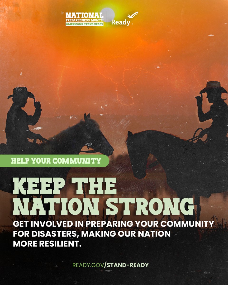 IMTAssociation's tweet photo. Prepared communities start with prepared people. Learn first aid or CPR, know your neighbors and consider volunteering locally. IMTA supports FEMA’s “Americans Stand Ready” campaign and the goal of stronger, more resilient communities. #AmericansStandReady #IMTA https://t.co/bmfN8CnVku