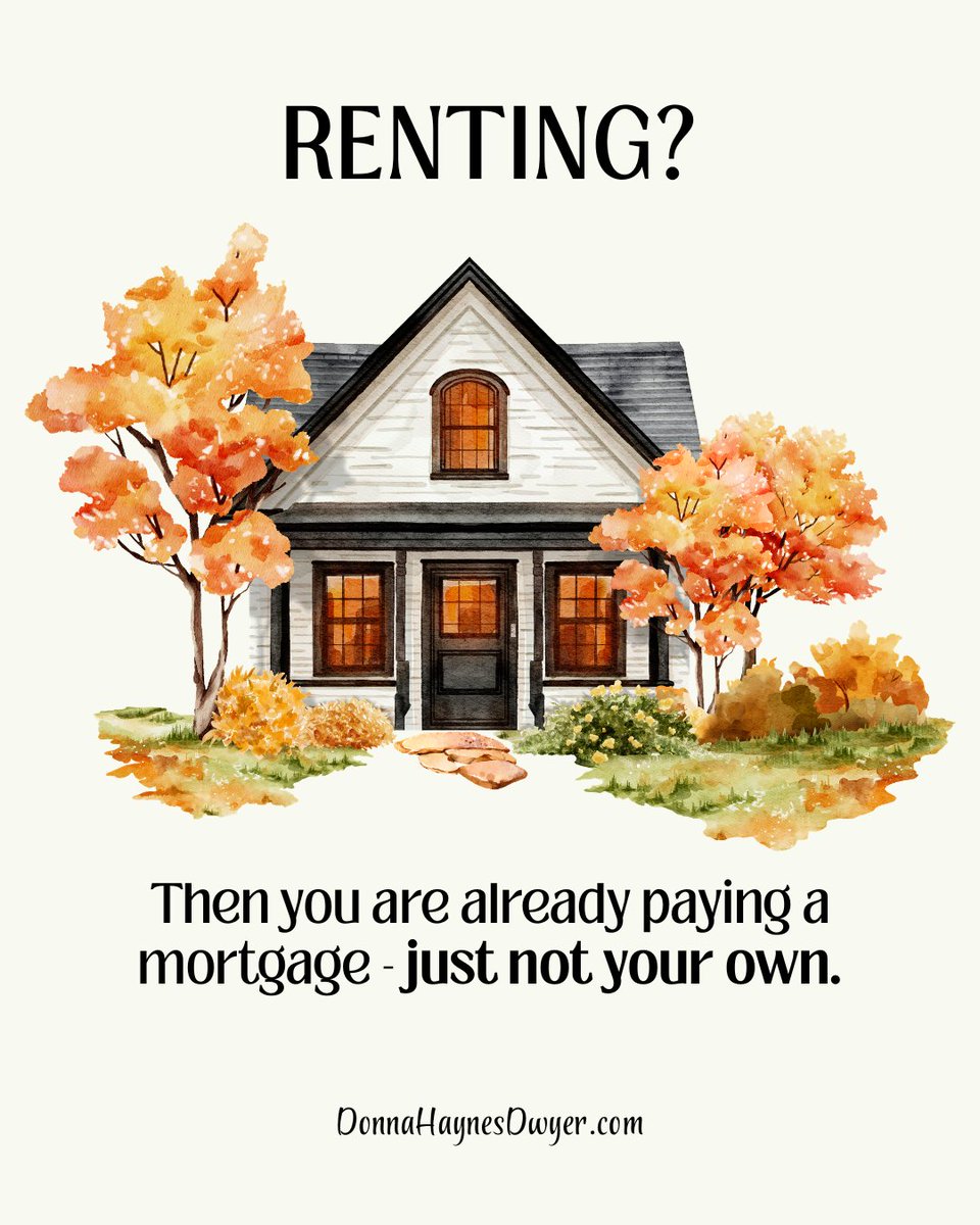 DHDrealtor's tweet photo. Renting for now❓ That’s okay! 😊
But if owning a home is on your someday list, it might be worth taking a peek at your options. 🏡
#firsttimehomebuyer #homeownershipgoals #realestateadvice #homebuyingstrategy #heretohelp #DonnaHaynesDwyer #DHDrealtor #eXprealty #DHDhomes https://t.co/lqbeBbcPy8