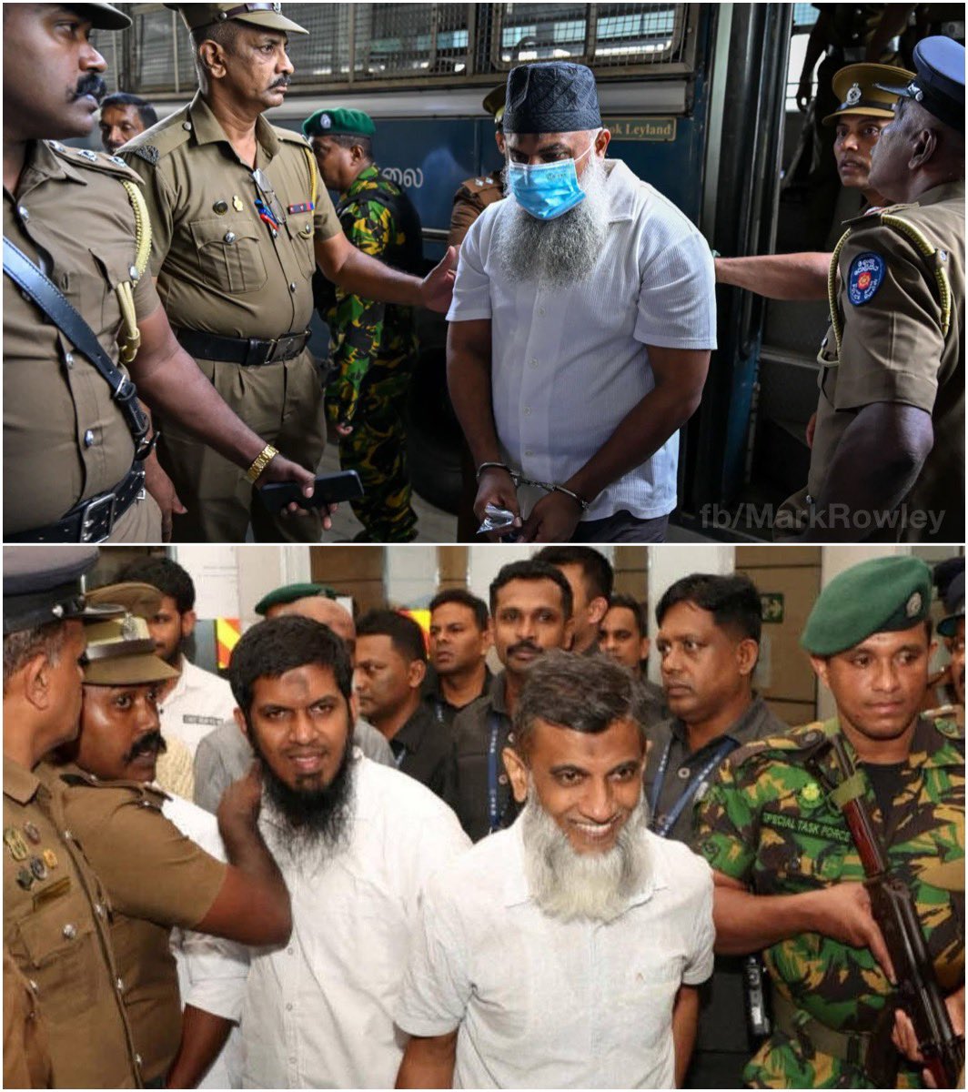 MarkWRowley's tweet photo. 🚨 HISTORIC VERDICT IN SRI LANKA

A Sri Lankan High Court has delivered a landmark ruling following a five-year trial into the devastating 2019 Easter Sunday bombings.

15 convicts have been sentenced to an average of 220 years in prison each for plotting, aiding, and abetting the coordinated attacks.

The three-judge bench found them guilty under the Prevention of Terrorism Act of murder, conspiracy, and weapons possession.

The attacks were executed by a homegrown extremist cell known as National Thowheeth Jama’ath (NTJ).

The local cell was heavily inspired by Islamic State (ISIS) ideology. 

Investigators revealed that the attacks specifically aimed to fracture Sri Lanka’s fragile multicultural society by directly targeting the Christian minority and foreign tourists to gain global jihadi attention.

Among those convicted is Mohamed Naufar (Naufer Moulavi), identified by prosecutors as the ideological ringleader who backed the suicide squad.

While 9 other defendants were acquitted due to a lack of evidence, defense lawyers for the convicted men have already announced plans to appeal the historic sentences. 

The 2019 suicide bombings targeted three luxury hotels and three churches, tragically killing over 260 people and injuring hundreds more.