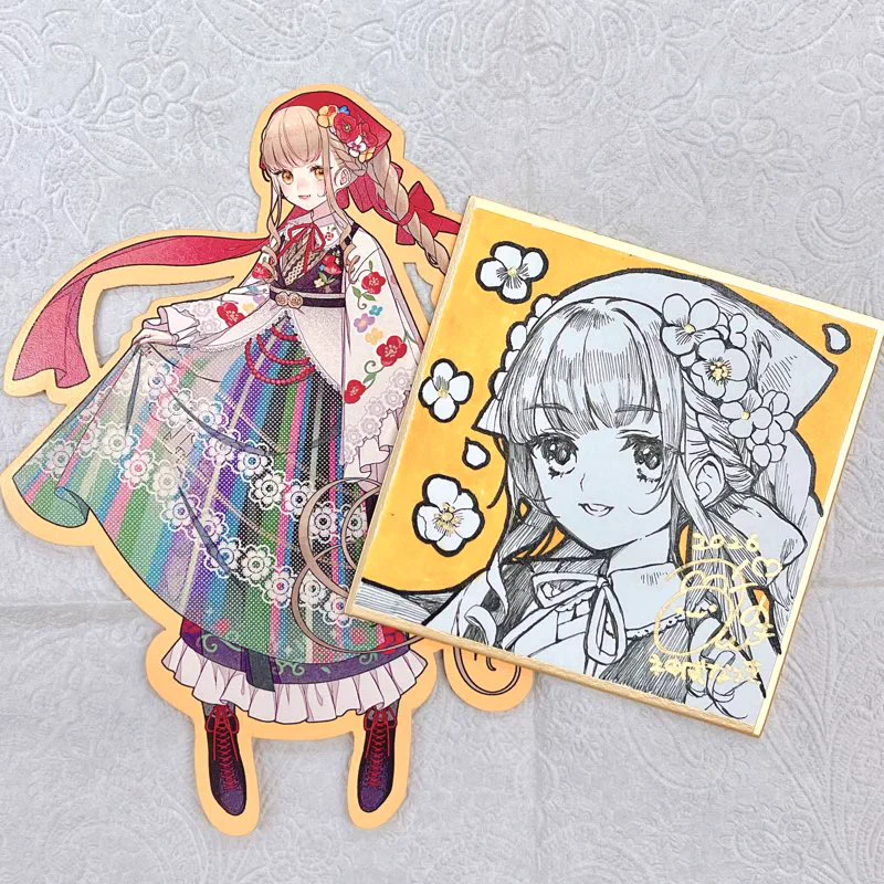 神威なつき🐰初商業画集『ゐろは』 / 著書本発売中🌸 on X: 