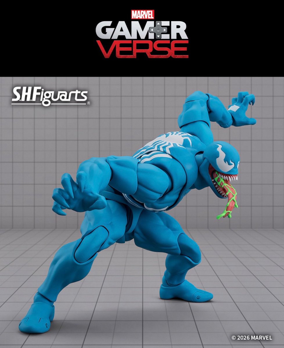 Toyshiz's tweet photo. LETHAL PROTECTOR!
Venom joins the @bandaicollect @instamashii GAMERVERSE line.
Stay tuned for more details.
#nycc #tamashiinations #venom #marvelvscapcom #toyshiz https://t.co/DF3AvlNS9s
