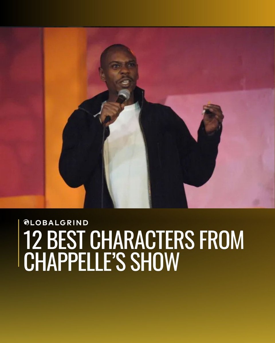 GlobalGrind's tweet photo. From Tyrone Biggums to Rick James, Chappelle's Show created characters and catchphrases that became permanent pieces of pop culture.

More on #GlobalGrind.com —> https://t.co/2irBWQuZPn
📸: Getty https://t.co/XQlpBhKcA7