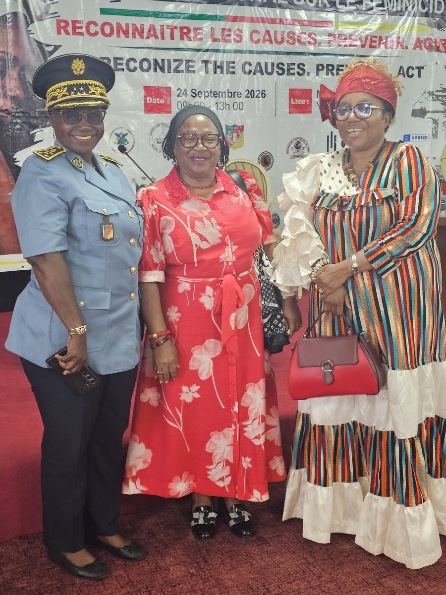Reachoutreo's tweet photo. At Cameroon’s National Colloquium on Femicide in Yaoundé, the call was clear: recognise, prevent and act.
The Yaoundé Joint Declaration must become protection, justice and safe options for every woman and girl. No cry for help should go unanswered.
#StopFemicide #EndGBv https://t.co/CYH42EBT5U