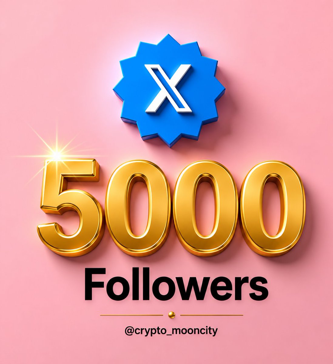 crypto_mooncity's tweet photo. If you need 5K+ verified followers 🚀

Drop “Thanks ” below 👇

I will boost your page — move forward! ✦ https://t.co/OwLs26JKon