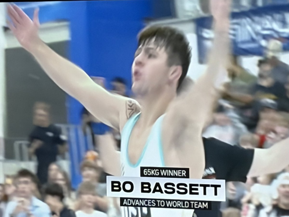 Donnad307's tweet photo. @HokiesWrestling Another ☝️ Congrats @BoBassett06 https://t.co/fpUfBIQ05s