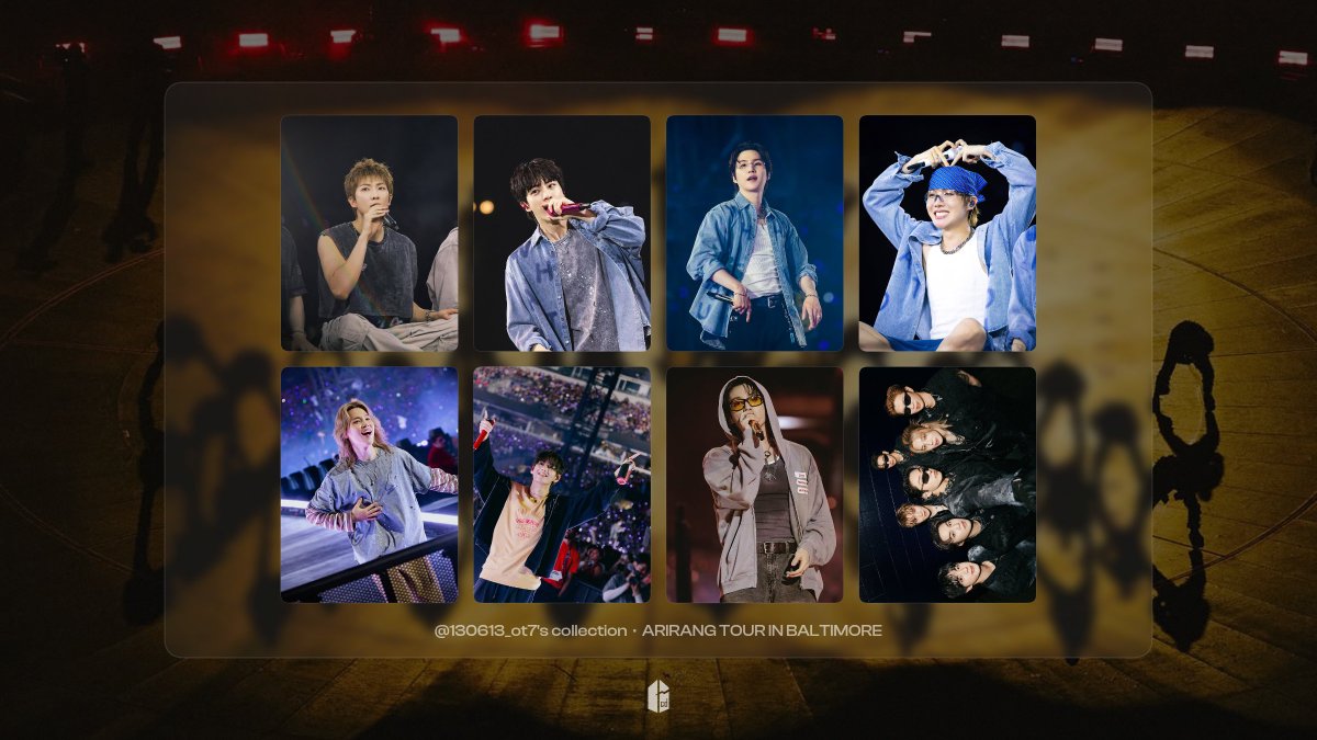 130613_OT7's tweet photo. 341st COLLECTION COMPLETED🇺🇸
ARIRANG TOUR IN BALTIMORE✅️
#bcdtrading #bcdtrades #BCDtrade https://t.co/0Yy8C11nER
