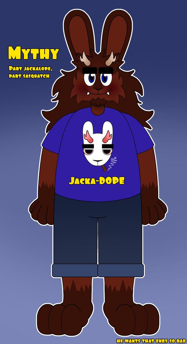 CYBERdaCREATURE's tweet photo. // Drug use
HERE'S MY FAA SONA!!! HERE I AM!!! absolute dogshit at refs but I wanted to style-match as much as possible https://t.co/sDKN42YZxB