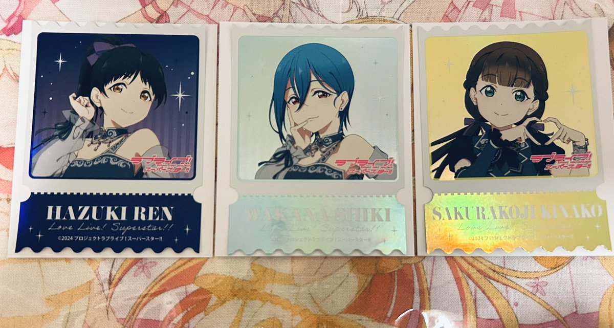 iroha_nano's tweet photo. 【交換】ラブライブ！スーパースター!!
ららぽーと甲子園

譲：画像のもの

求：かのん＞＞冬毬＞マルガレーテ

一旦同種のみ
郵送希望
FF外からでもどなたでもお声がけください
#Liella https://t.co/Tm8zcsaben