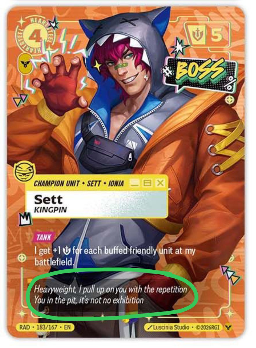 applesatnight's tweet photo. omg settphel are matching in the riftbound cards 😭✨ https://t.co/8eqdAqQKs0