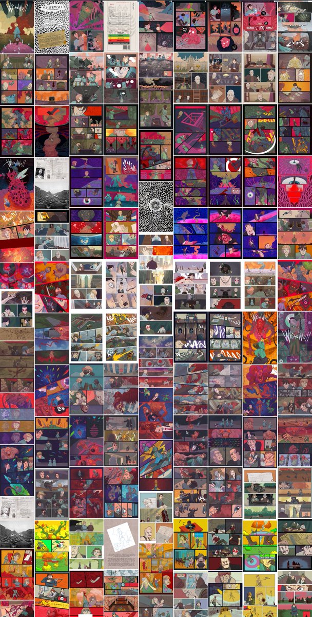 devinkraft's tweet photo. If you can tell what's going on from this overview of Whitewall, you win one entertainment.  

I've animated an intro video over at https://t.co/AjsvtEOVqb that'll tell you more about the story, but please check the project out. There's five days left, and it's got a  ways to go. https://t.co/05Rm7lZL24