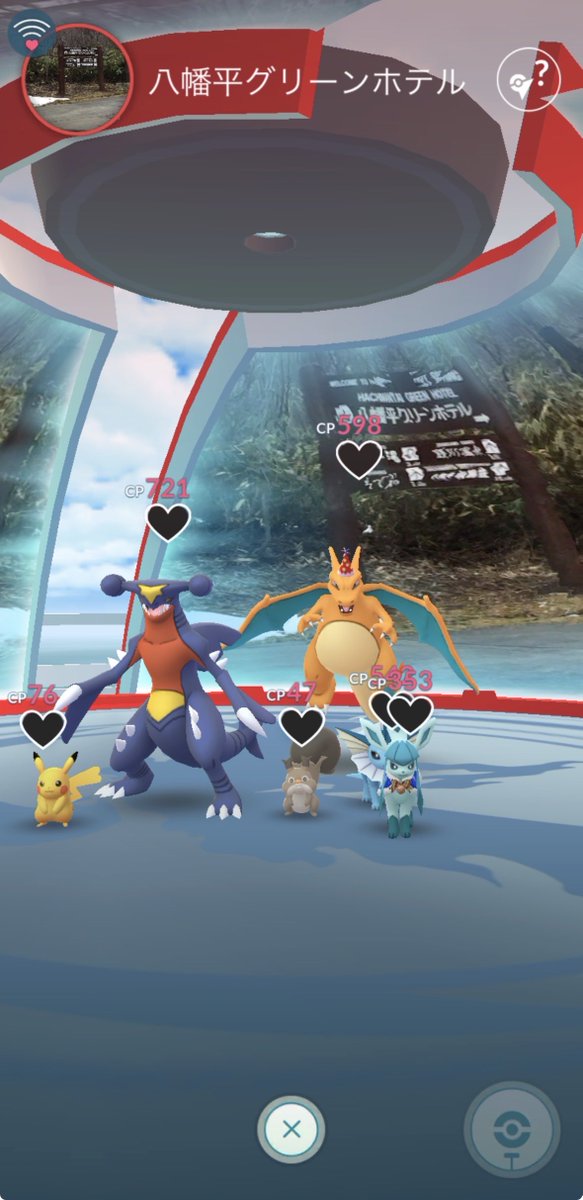 FONClch_J's tweet photo. 少し前旅行で行った場所ジムあったからポケモン預けたのはいいけどそのまま帰ってこなくなるなんて思ってなかったな… https://t.co/NzXvrXlNmM