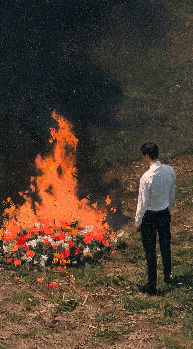 solisolsoli's tweet photo. Nobody runs from its fire · Luca Ponsato https://t.co/jTKTV4OR0i