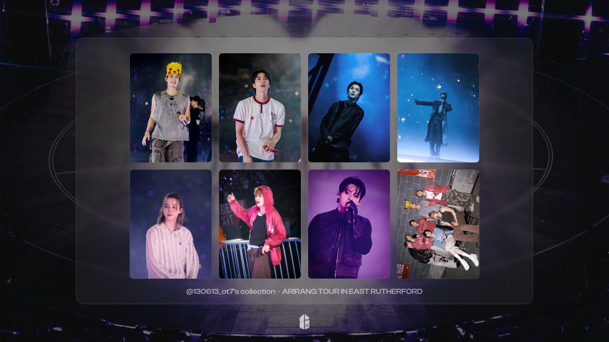 130613_OT7's tweet photo. 342nd COLLECTION COMPLETED🇺🇸
ARIRANG TOUR IN EAST RUTHERFORD✅️
#bcdtrading #bcdtrades #BCDtrade https://t.co/FhI0LmMTX3