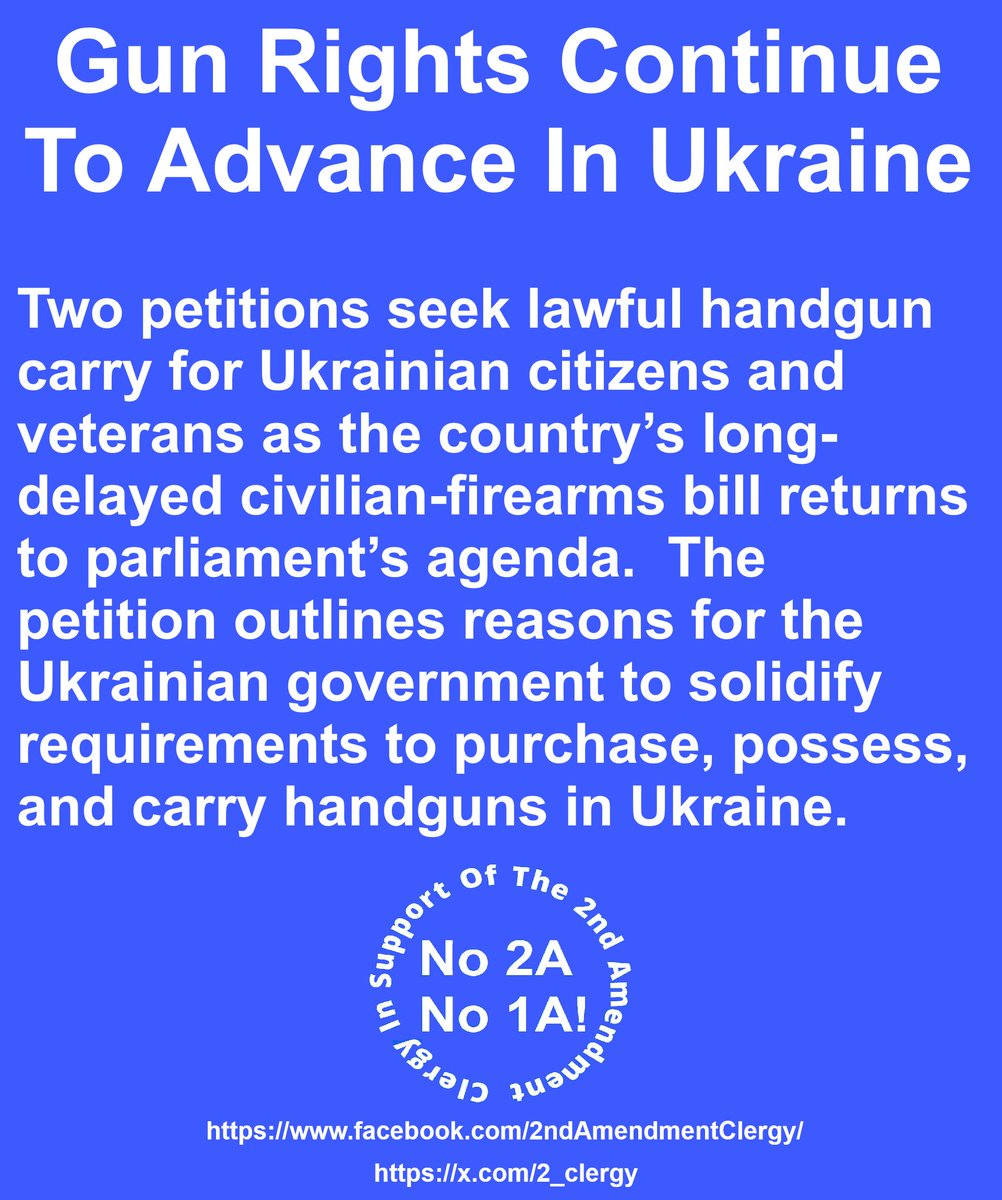 2_clergy's tweet photo. Source: https://t.co/ACfYIInGok
#GunRights, #2A, #2ARights, #2ndAmendment,
#ConstitutionalCarry, #CCW, #ConcealedCarry
#DGU, #DefensiveGunUse https://t.co/HJDPiIXBno