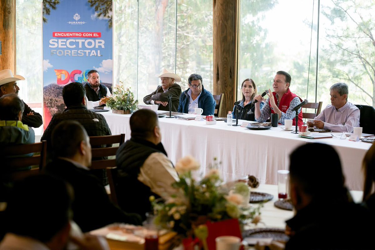 gobdgo's tweet photo. Durante estos cuatro años, el Gobierno del Estado ha acompañado a quienes hacen del bosque una fuente de empleo y desarrollo para las comunidades de la sierra. https://t.co/tUgwITZxFI