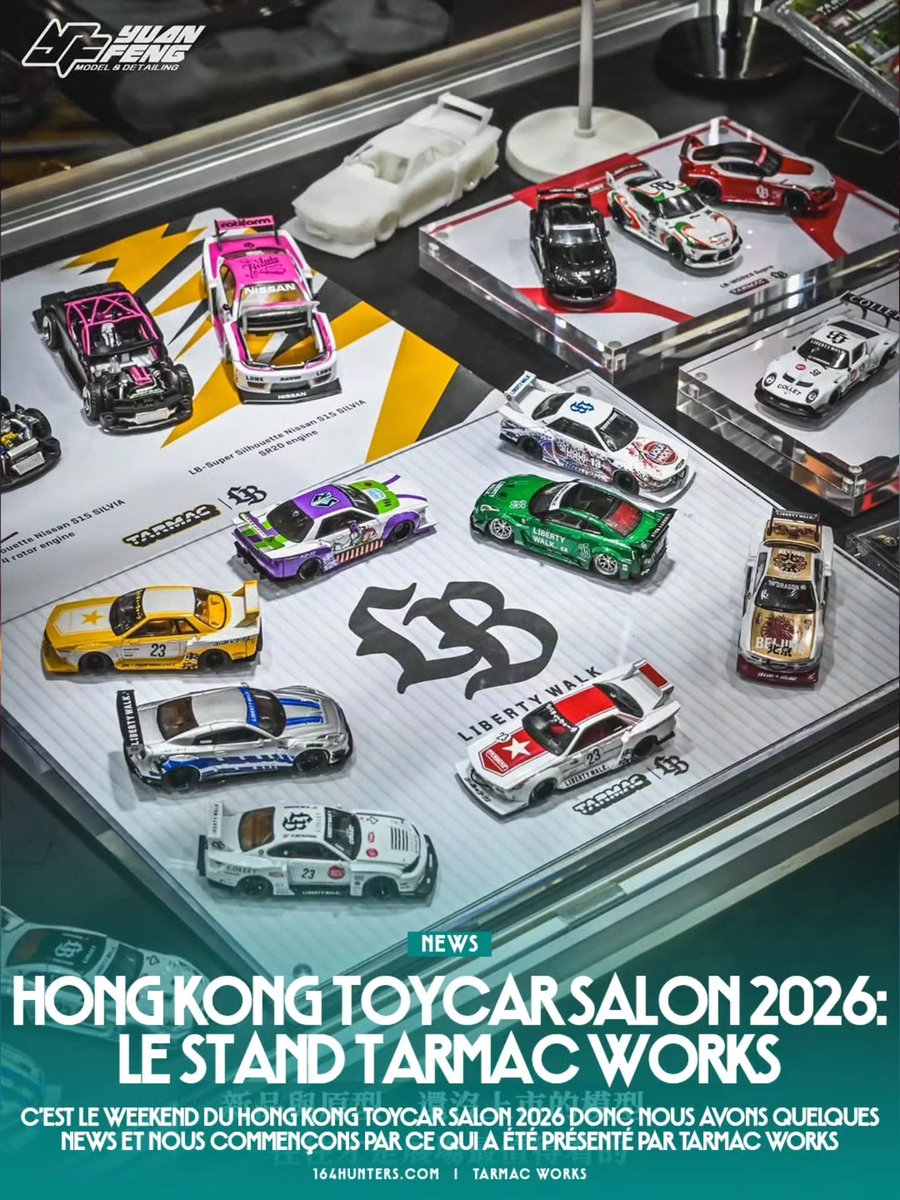 LuanTimaodos2's tweet photo. Hong Kong ToyCar Salon 2026 : découvrez le stand Tarmac Works. https://t.co/vVU9xtQNKw