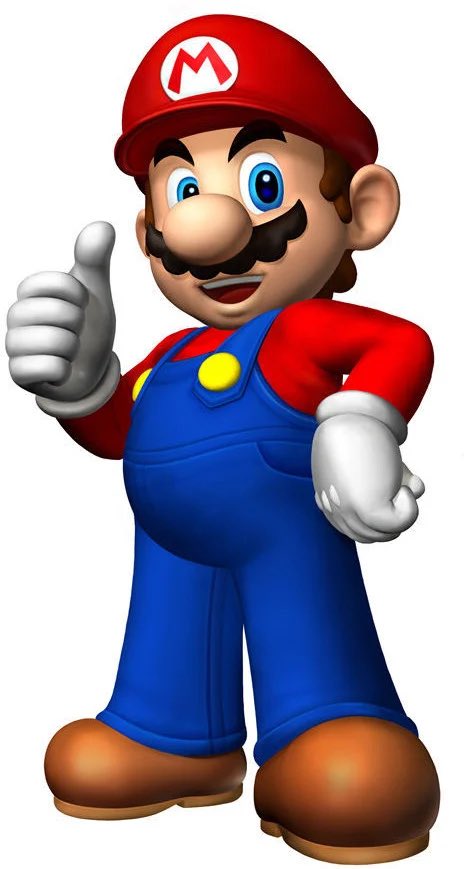 Danny8bit's tweet photo. SEGA-owned Mario would still just be using this exact model and render https://t.co/cn7EXpmDdu