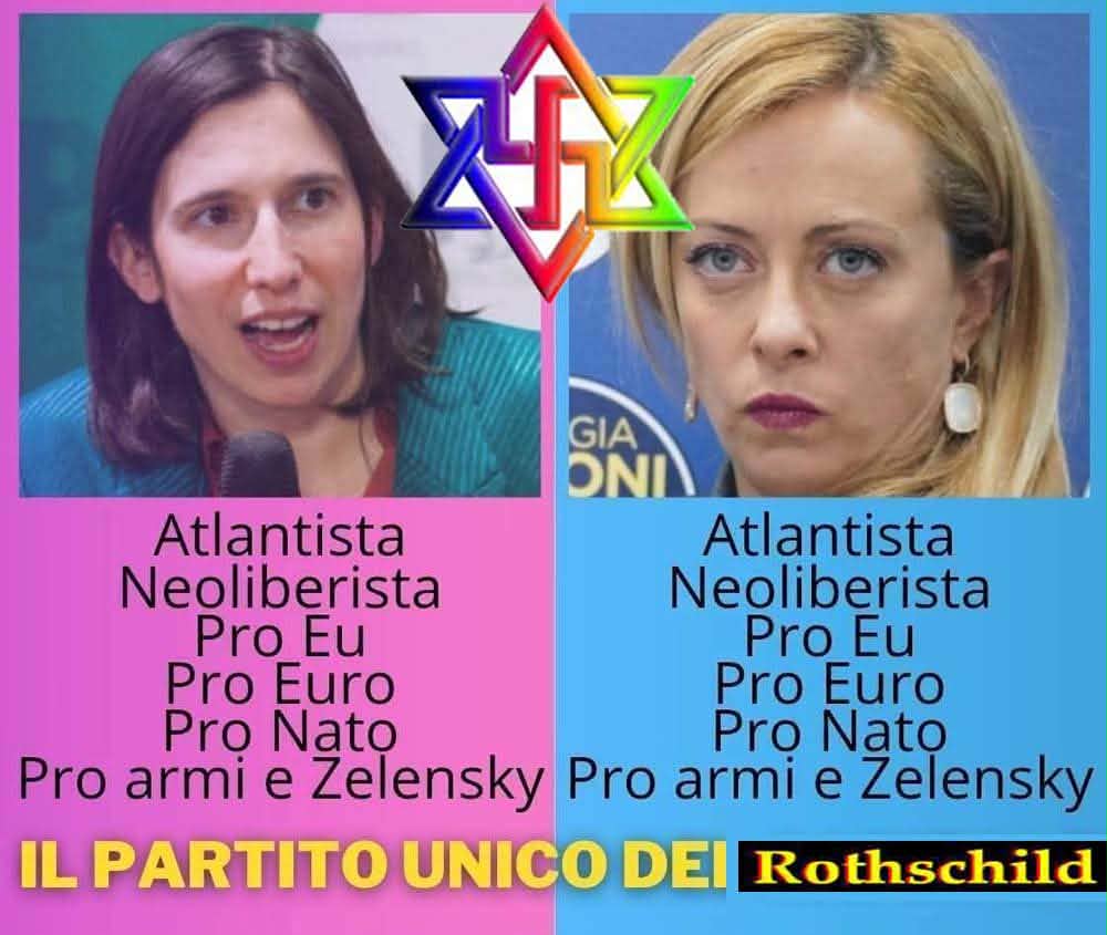 Lang77Bund's tweet photo. @64Terramia @GiorgiaMeloni Cesso destra cesso sinistra stessa merda ebrea https://t.co/RpkdEtMJ8X