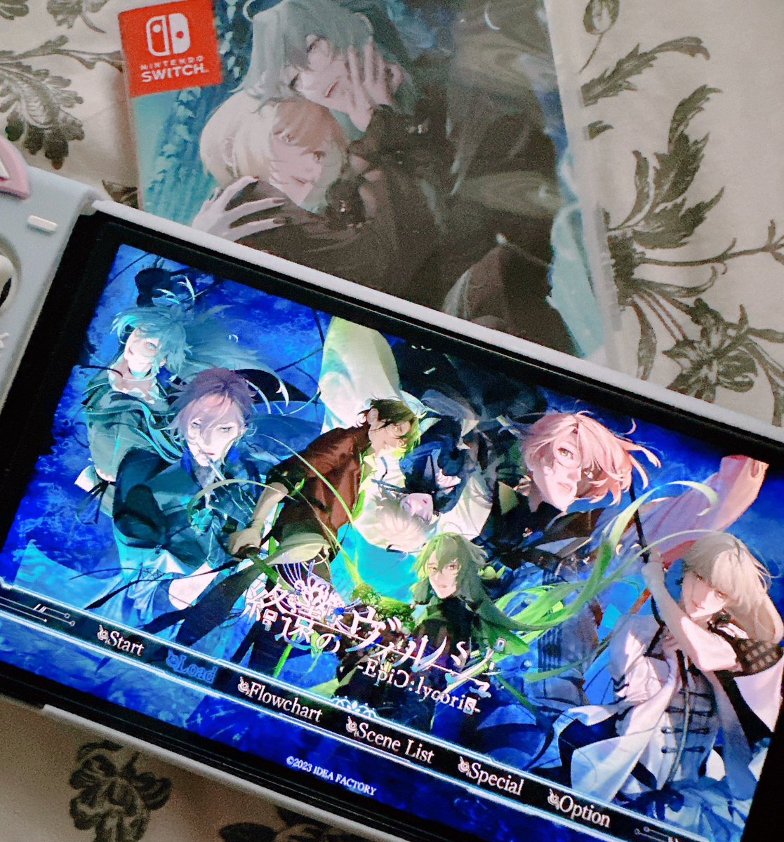 tsukinosarina's tweet photo. Morninggg 
I just realized I haven’t played Mathis’ route in epic lycoris yet

So I’m gonna play Mathis’ route for a bit today hehe ╰(*´︶`*)╯♡ https://t.co/4sfYnQMCzJ