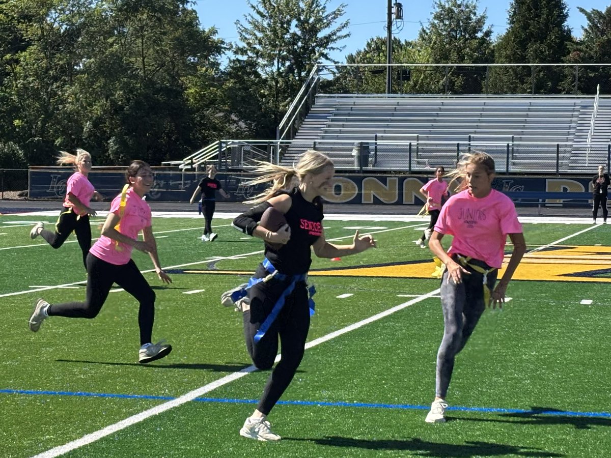 LCHS1954's tweet photo. What a game! Our HOCO Powderpuff matchup brought the energy, excitement, and plenty of school spirit today!
Congrats to our Seniors for taking home the trophy! The countdown is on—HOCO is NEXT WEEK! Let’s keep the spirit going, Captains! 💙💛 @LCPSOfficial https://t.co/ZqJ3T9XEvX