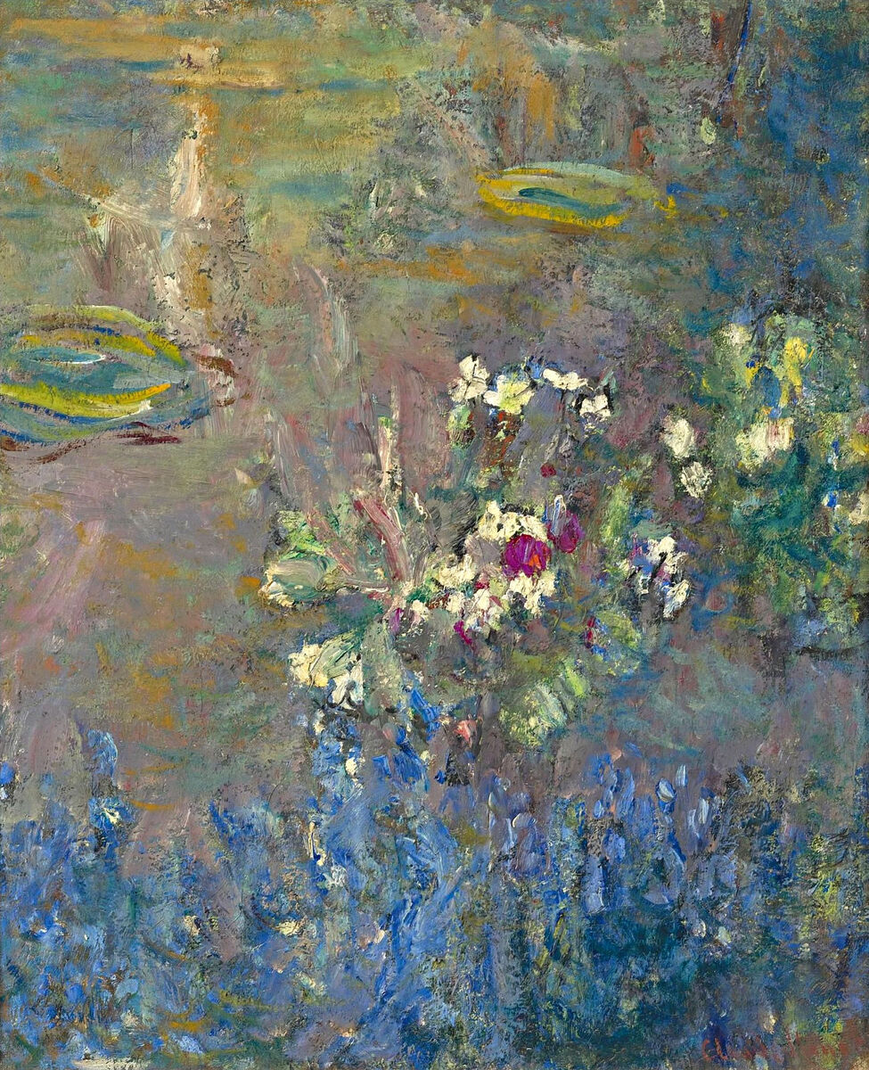 artistmonet's tweet photo. Water Lilies - 1918 #artbots #monet https://t.co/kF0FGCXlCd