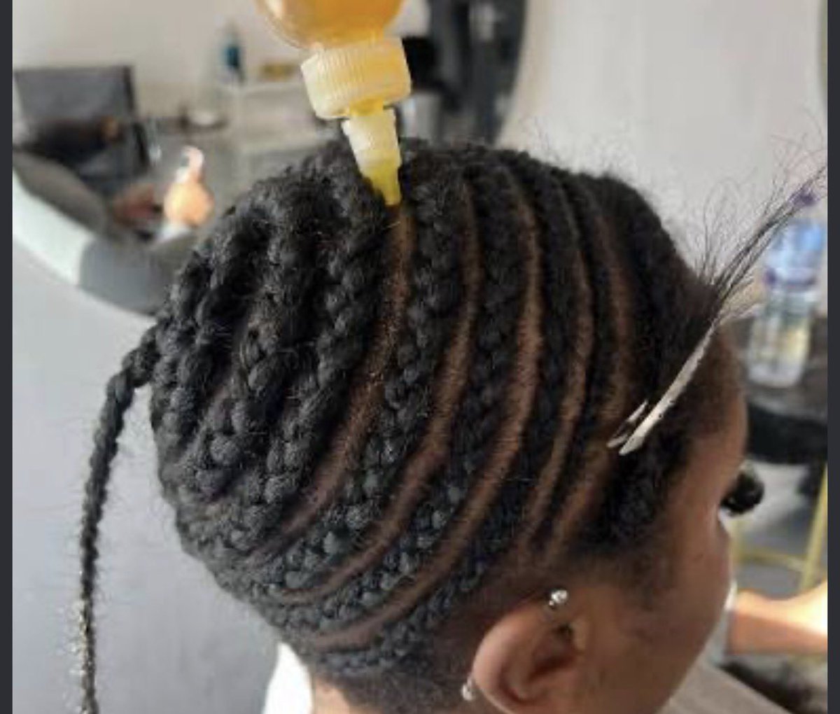 _yohst's tweet photo. My mom would braid my hair in a “bee hive”, end-tail hanging out loose, and send me into middle school. On purpose. Unprovoked. 

What can be said to me? Please https://t.co/V2cpiAB5XH