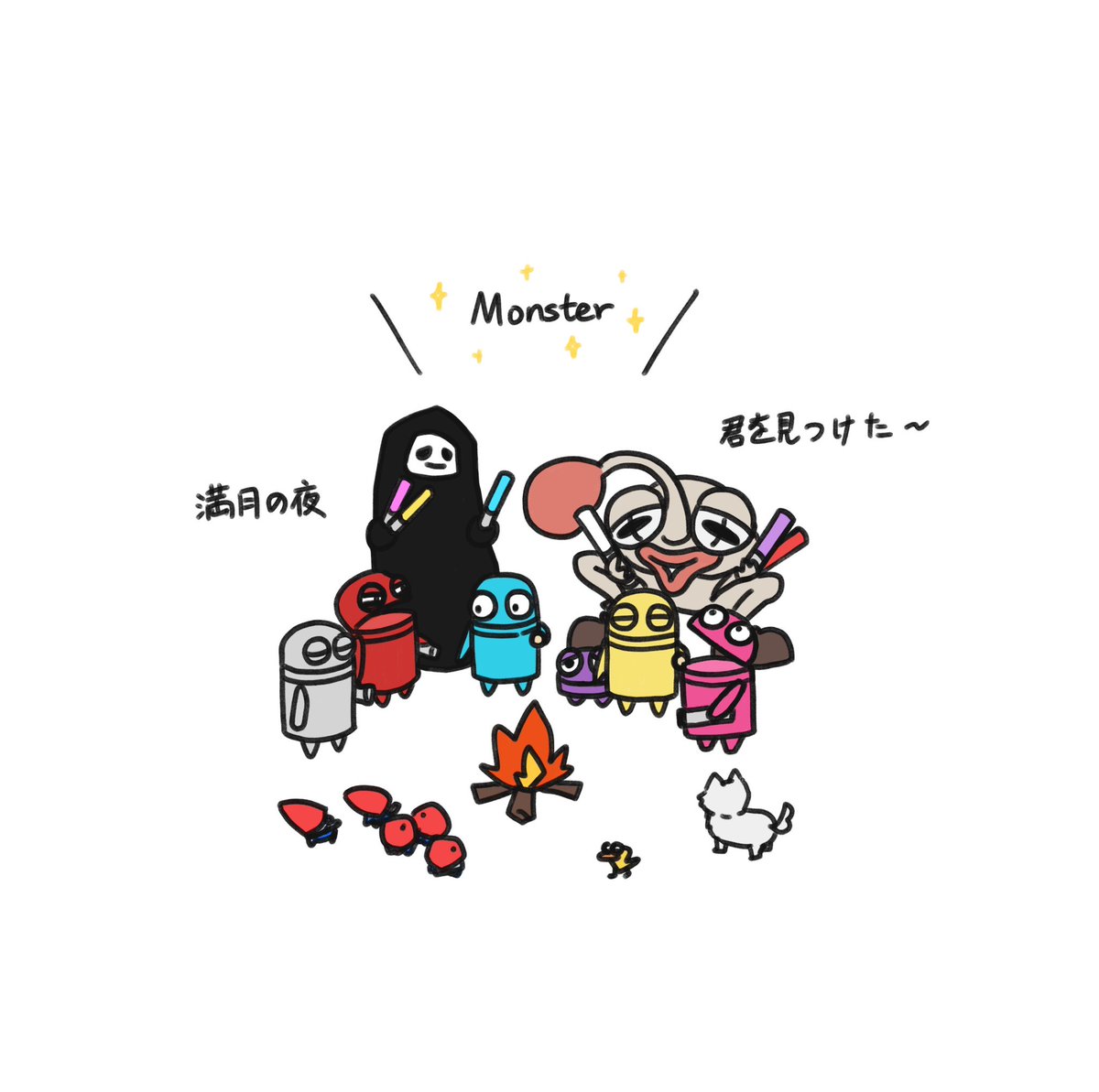PureBlack_noir's tweet photo. ✨Monster✨ #絵れしく https://t.co/rDRzfI2N6u