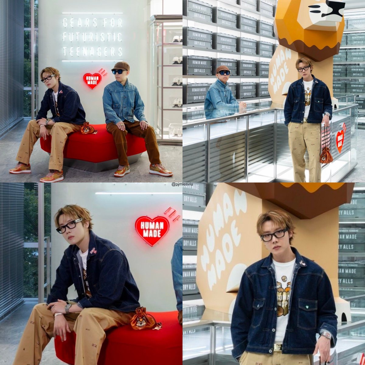 pjmIesviu's tweet photo. LO BONITO QUE ESTA HOSEOK LUCIENDO SU COLLECTION HOPE MADE 🥹🤏

- dejen sus comentarios 👇

HUMAN HOPE SEASON 2 
A NEW SEASON OF J-HOPE
#jhopexHumanMade #jhope 
#HUMANHOPE #HUMANMADE https://t.co/mZucEl5j71
