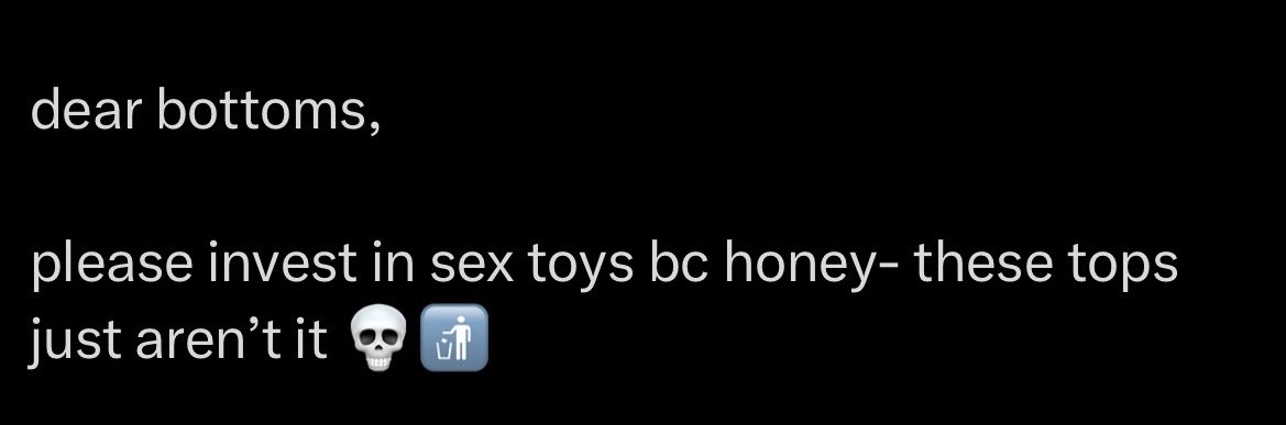 Gagosaurusssss's tweet photo. These Cy tweets lol

Reminds me of when transsexual girl called Francesca used to post about trans women should use dildos. She was selling them too, early last year, before she washed her hands of Naija guys. 😭😭.

Now Cy talks about sex toys, it got a thousand views. https://t.co/PQujocvjwt