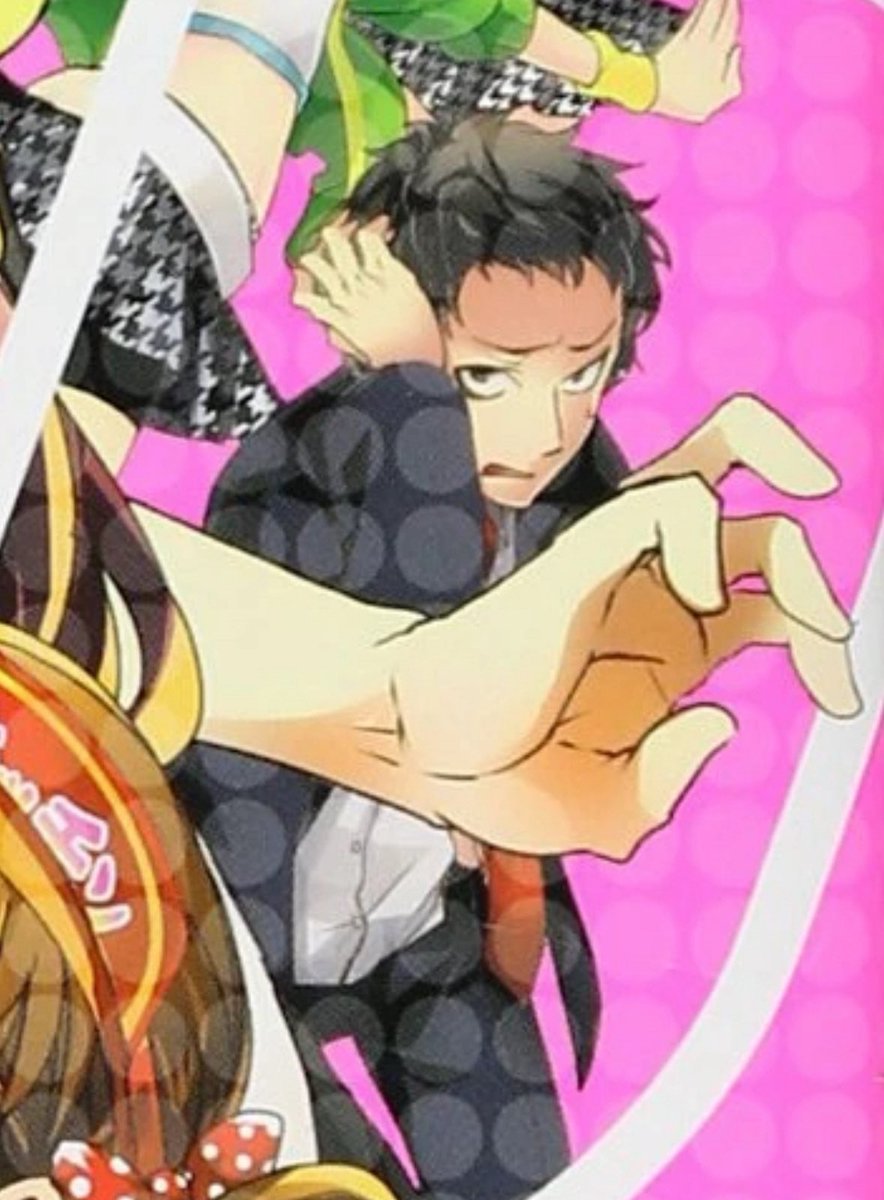 constelevision's tweet photo. I love this image of adachi so much https://t.co/73ULxJ75ad