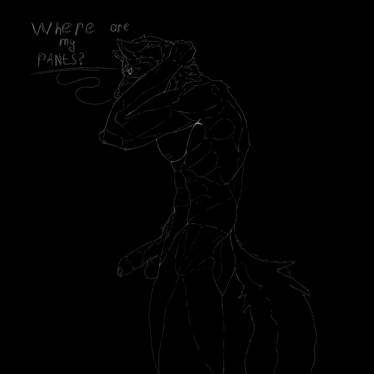 Pafsell's tweet photo. I'm trying to improve my anatomy  :D #nsfwㅤㅤ #furryart #art https://t.co/AdtOWk3ATz